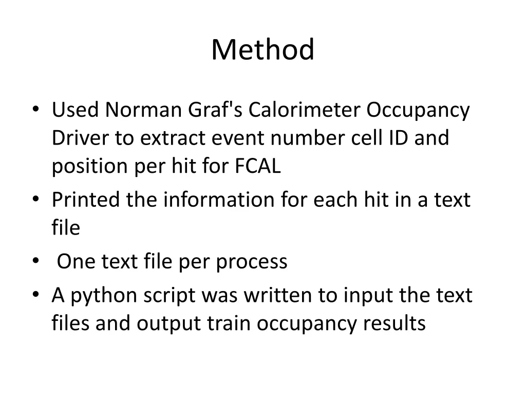 method