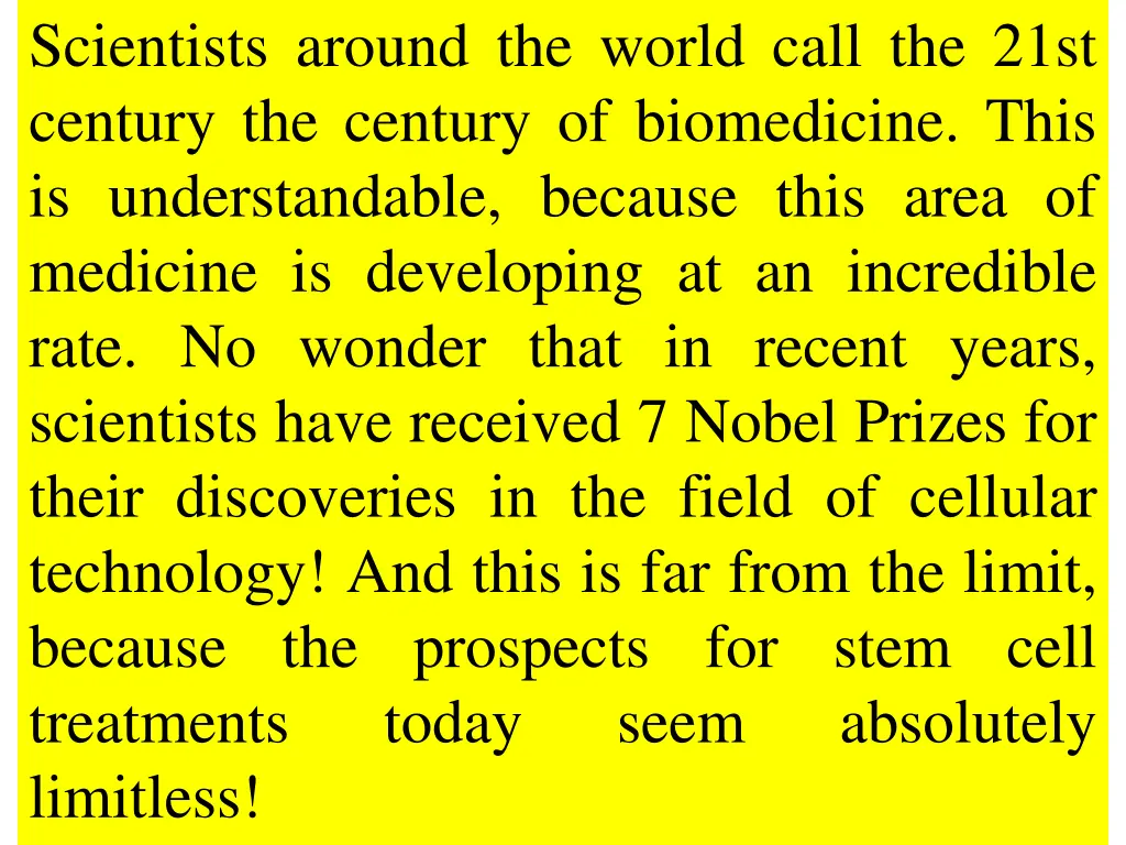 scientists around the world call the 21st century