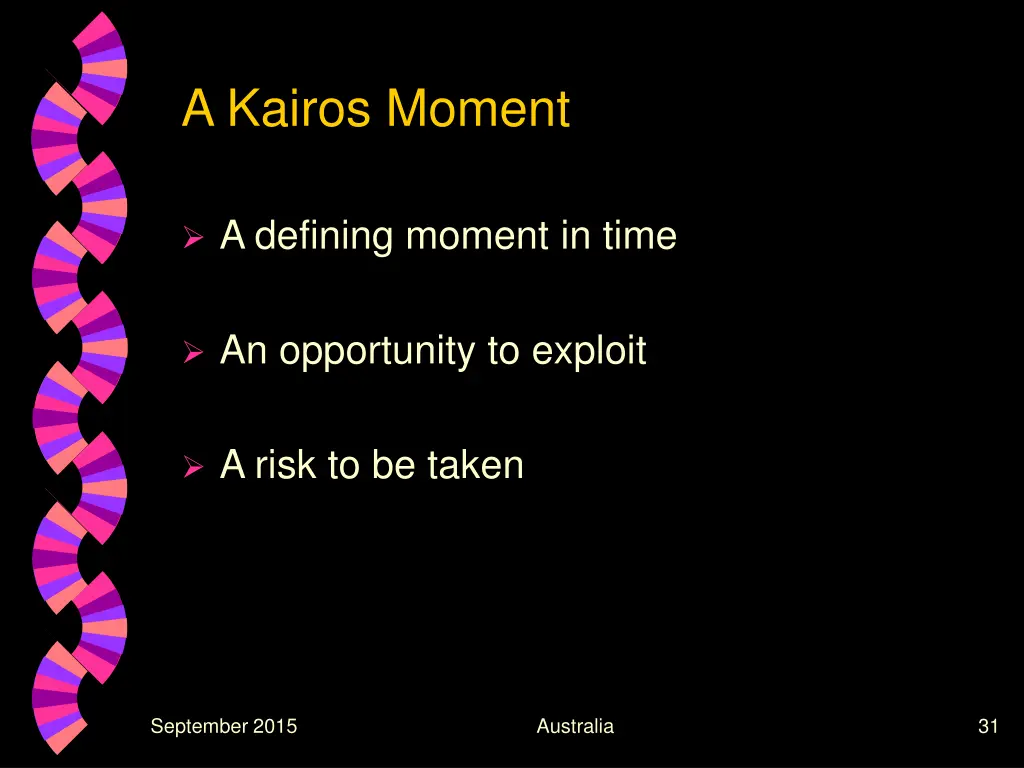 a kairos moment