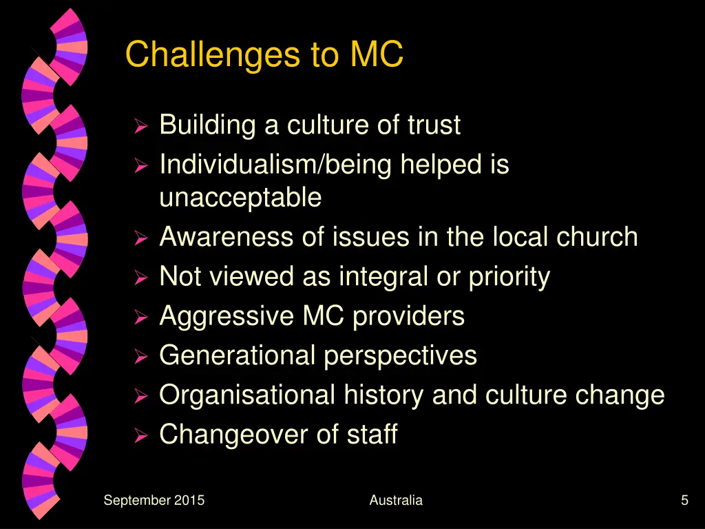 challenges to mc 1