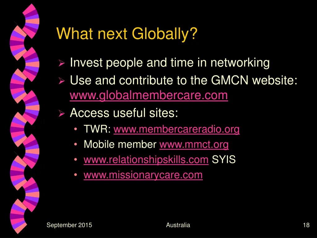 what next globally