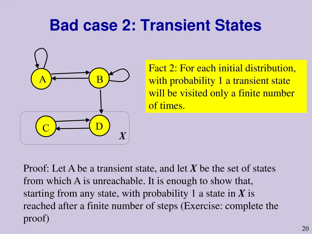 bad case 2 transient states 1