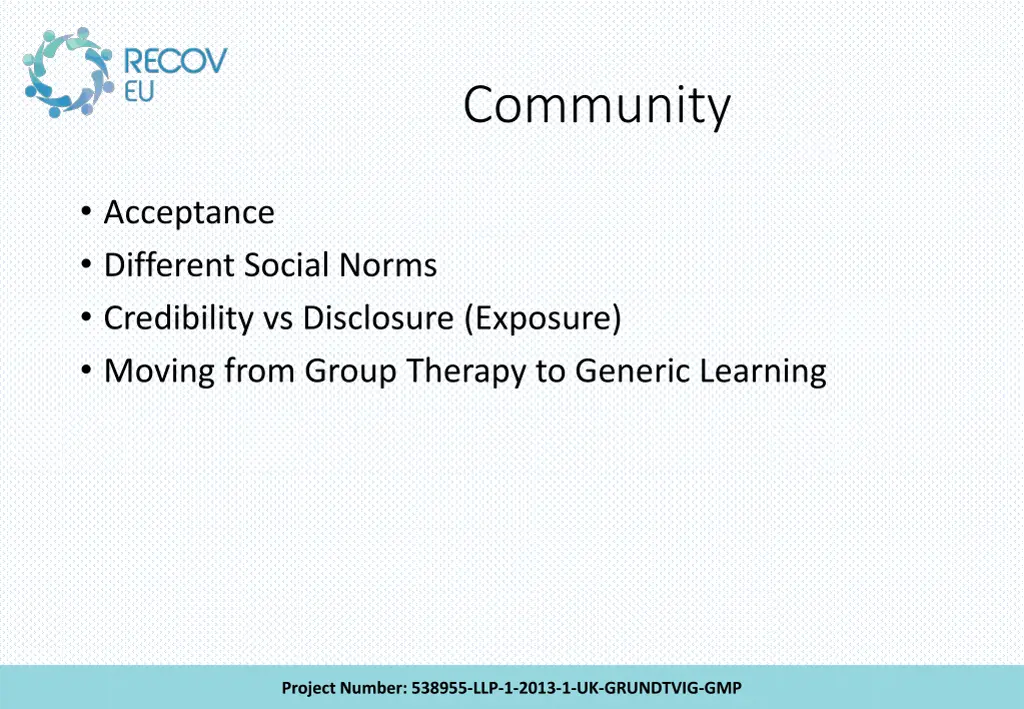 community