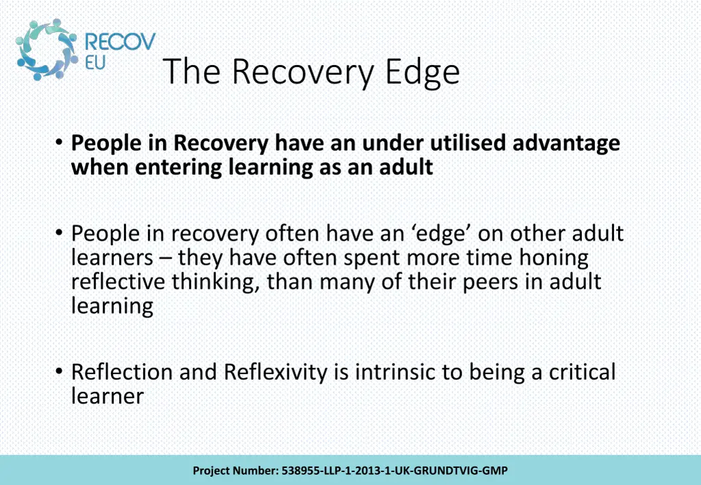the recovery edge