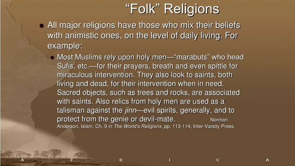 folk religions
