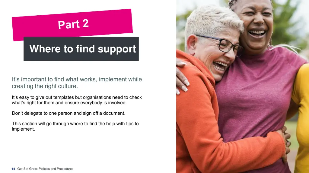 where to find support