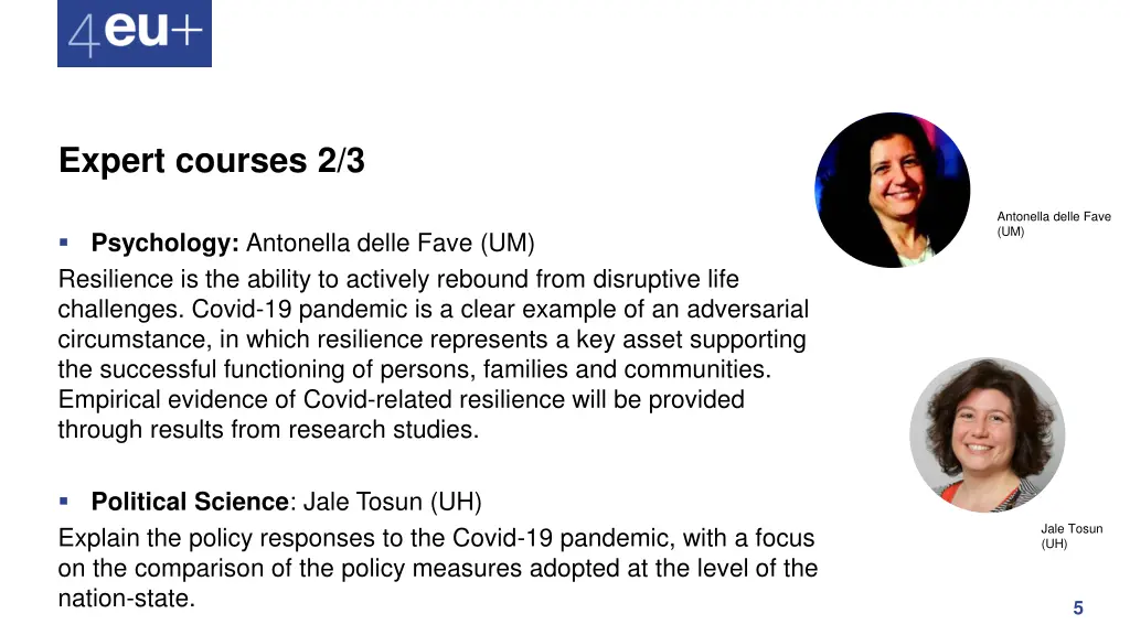 expert courses 2 3
