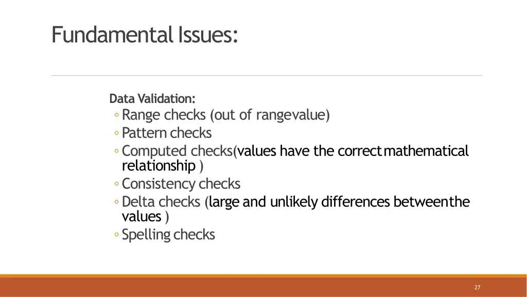 fundamentalissues
