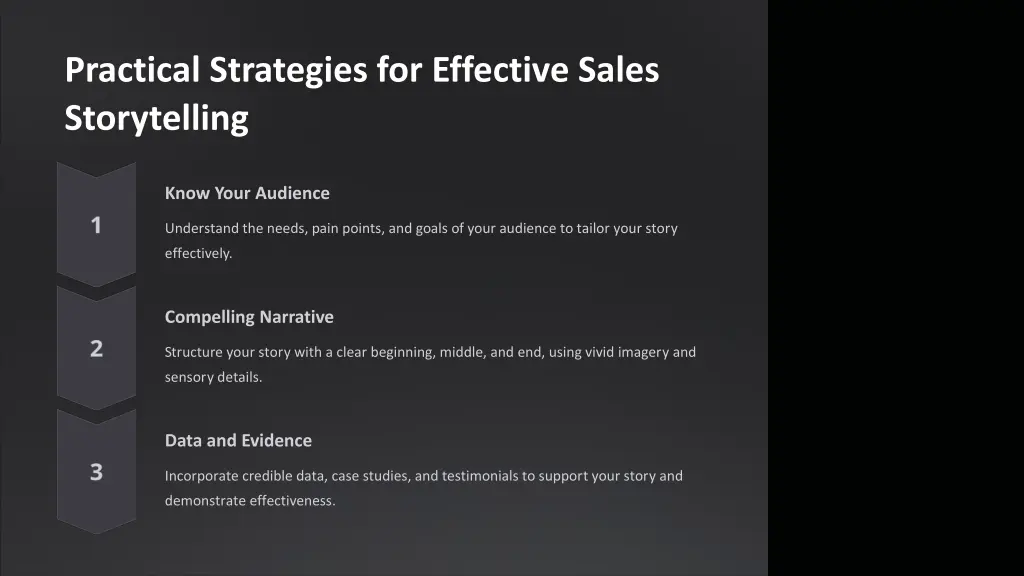 practical strategies for effective sales