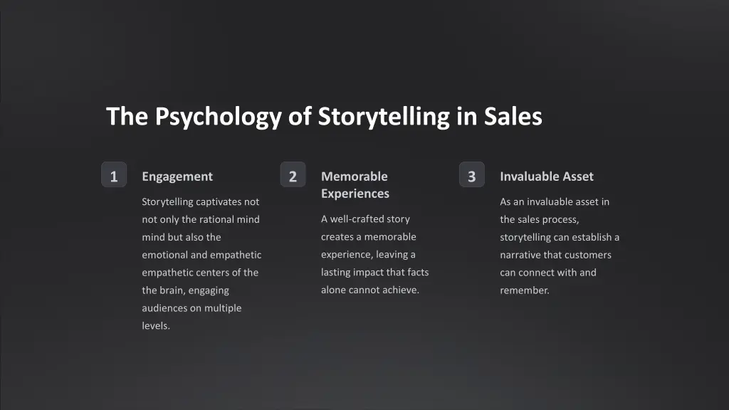 the psychology of storytelling in sales