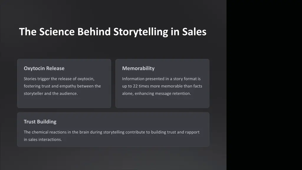the science behind storytelling in sales