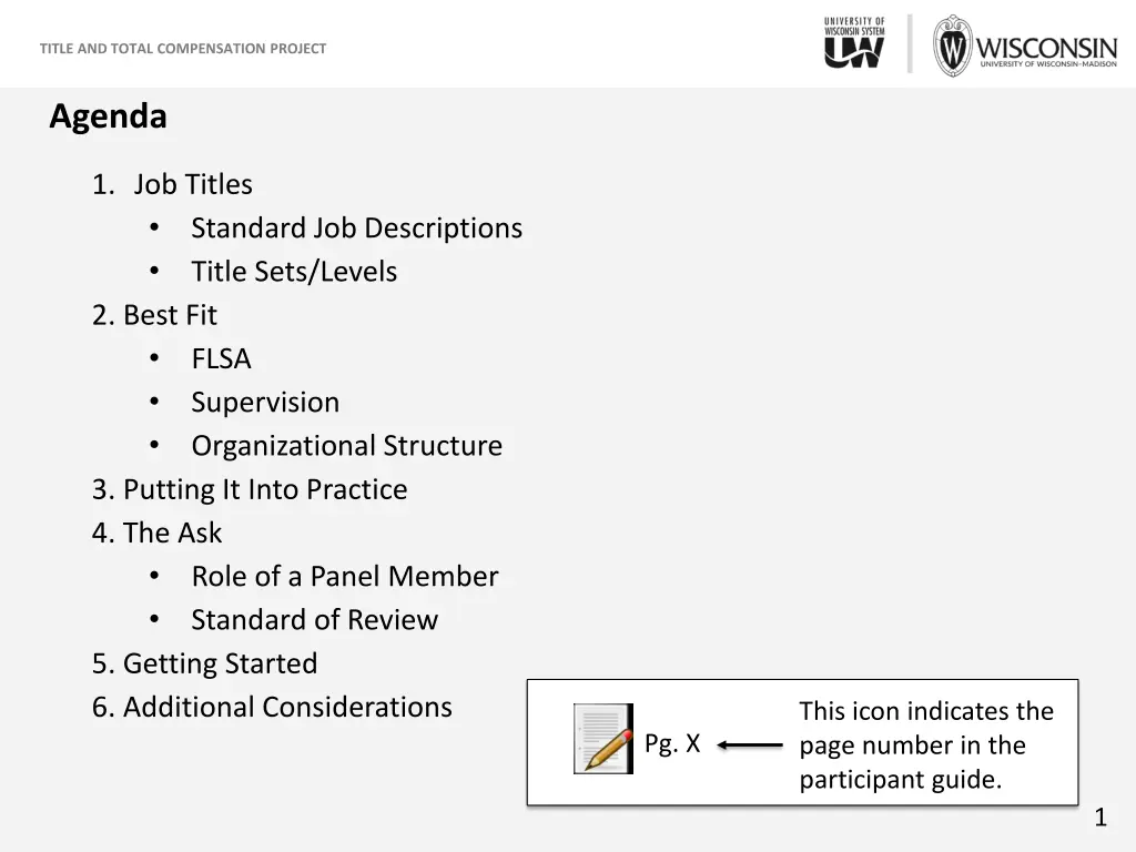 title and total compensation project 1