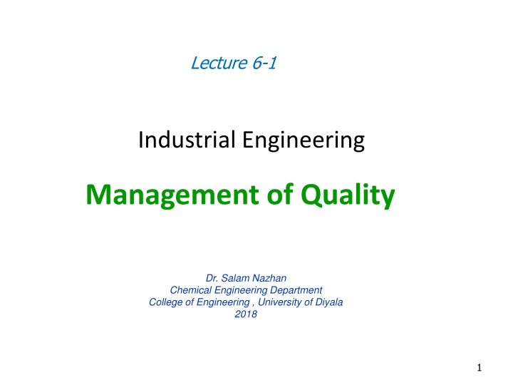 lecture 6 1