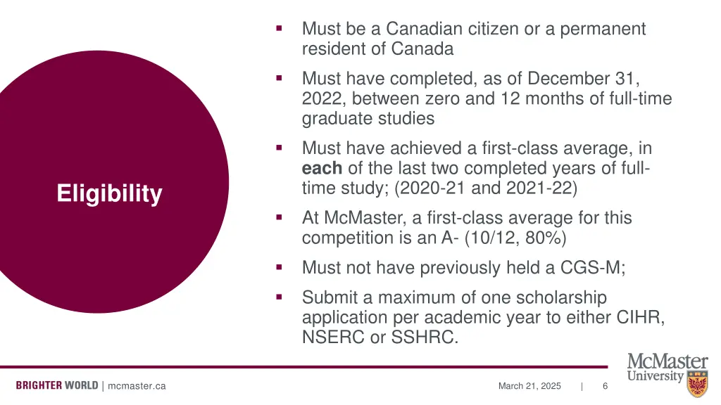 must be a canadian citizen or a permanent
