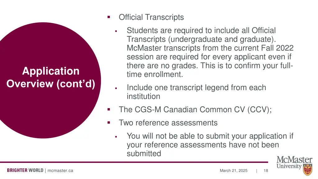 official transcripts students are required