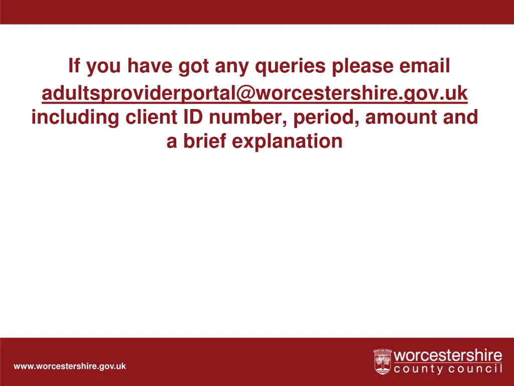 if you have got any queries please email