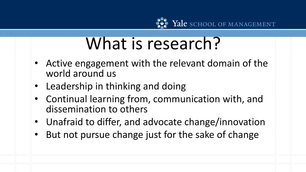 what is research active engagement with