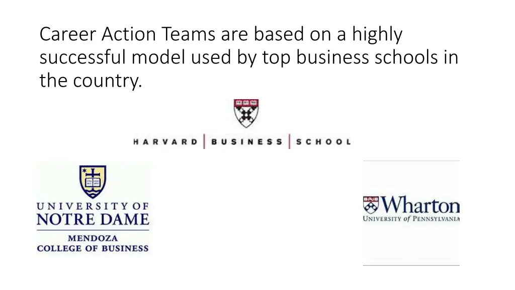 career action teams are based on a highly