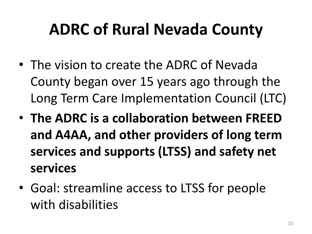 adrc of rural nevada county