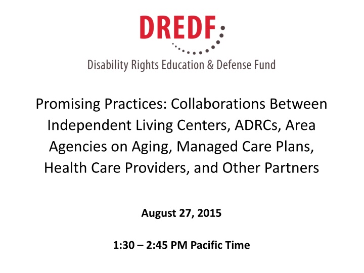 promising practices collaborations between