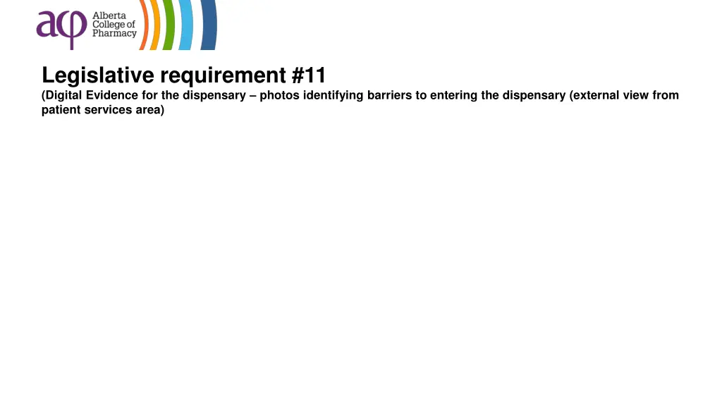 legislative requirement 11 digital evidence 2