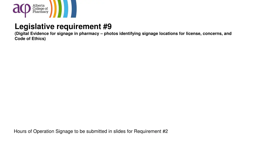legislative requirement 9 digital evidence 1