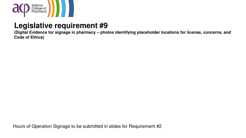 legislative requirement 9 digital evidence 2