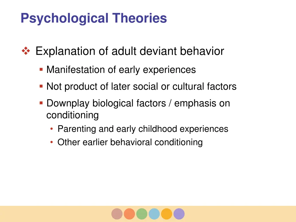 psychological theories