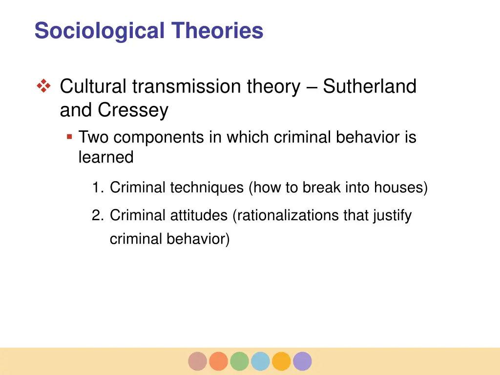 sociological theories 2