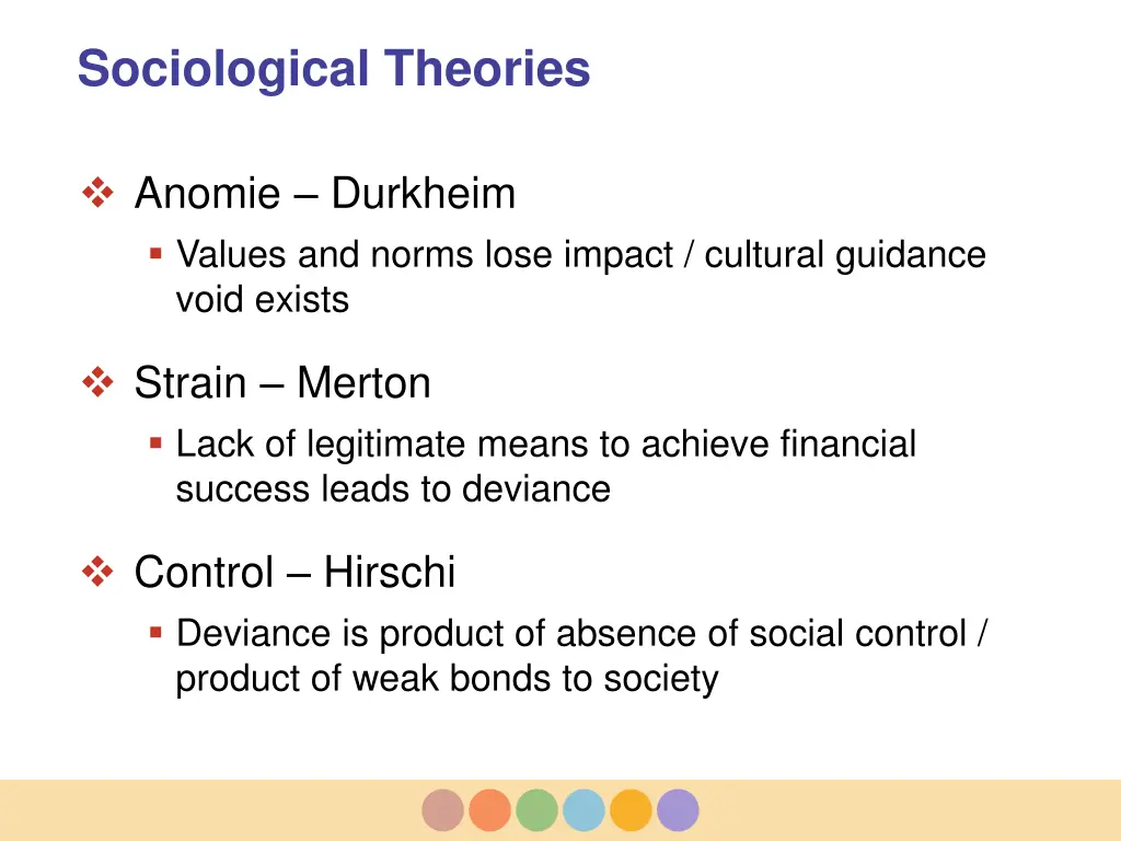 sociological theories