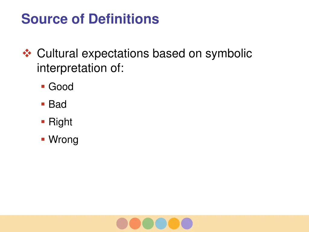 source of definitions