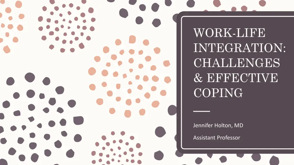 work life integration challenges effective coping 2