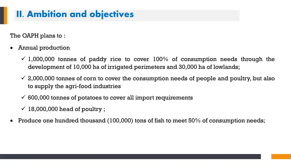 ii ambition and objectives 1