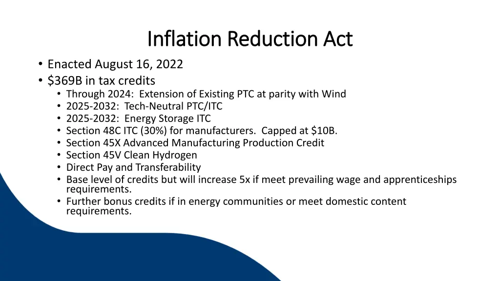 inflation reduction act inflation reduction act