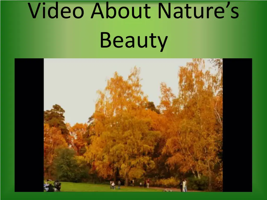 video about nature s beauty
