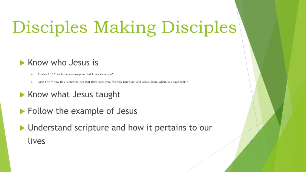 disciples making disciples