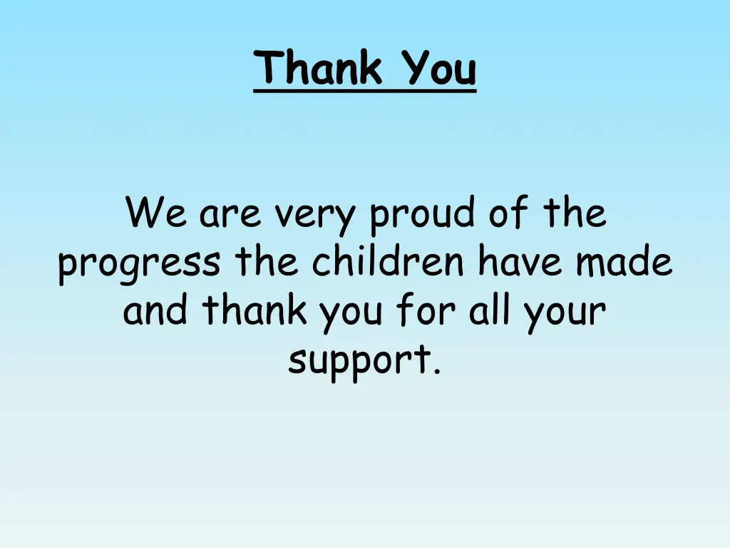 thank you
