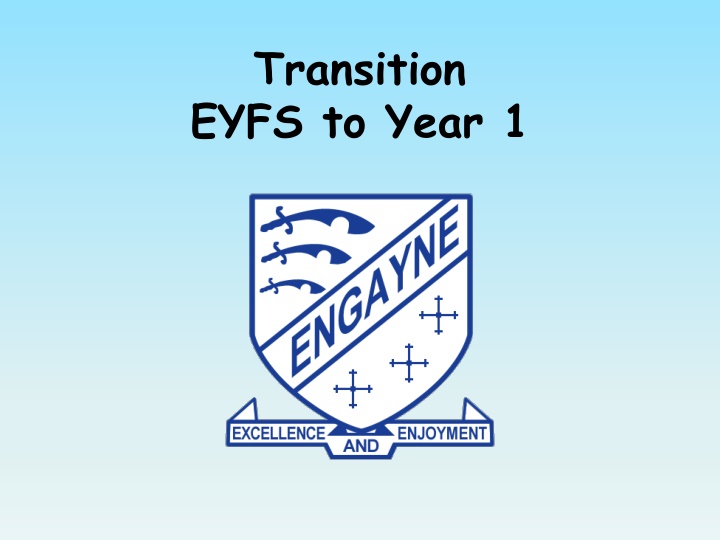 transition eyfs to year 1