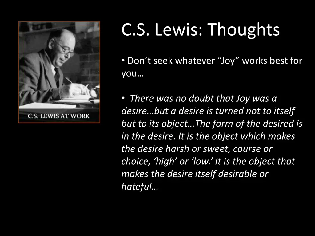 c s lewis thoughts 5