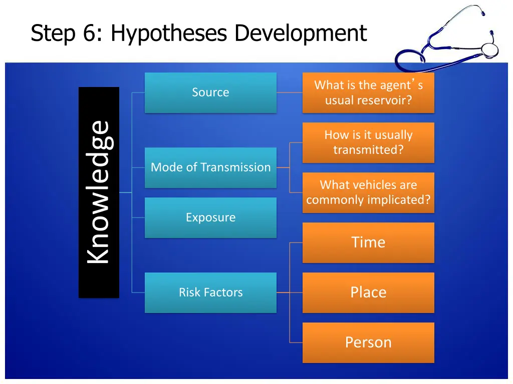 step 6 hypotheses development