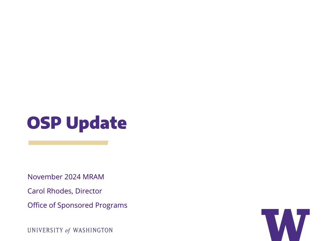 osp update