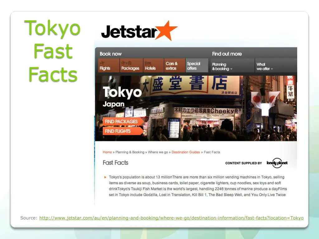 tokyo fast facts