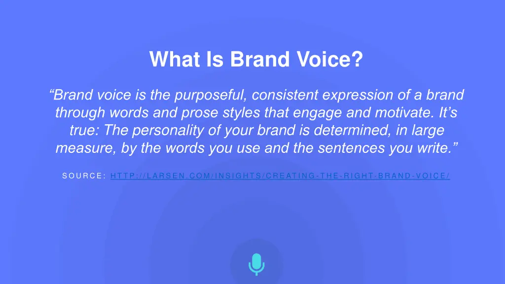what is brand voice