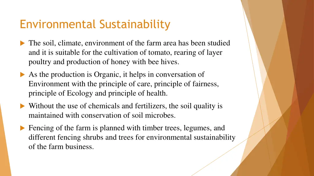 environmental sustainability