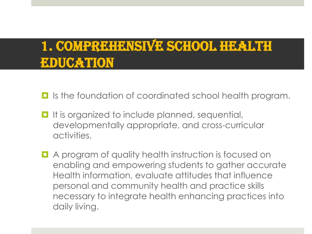 1 comprehensive school health 1 comprehensive