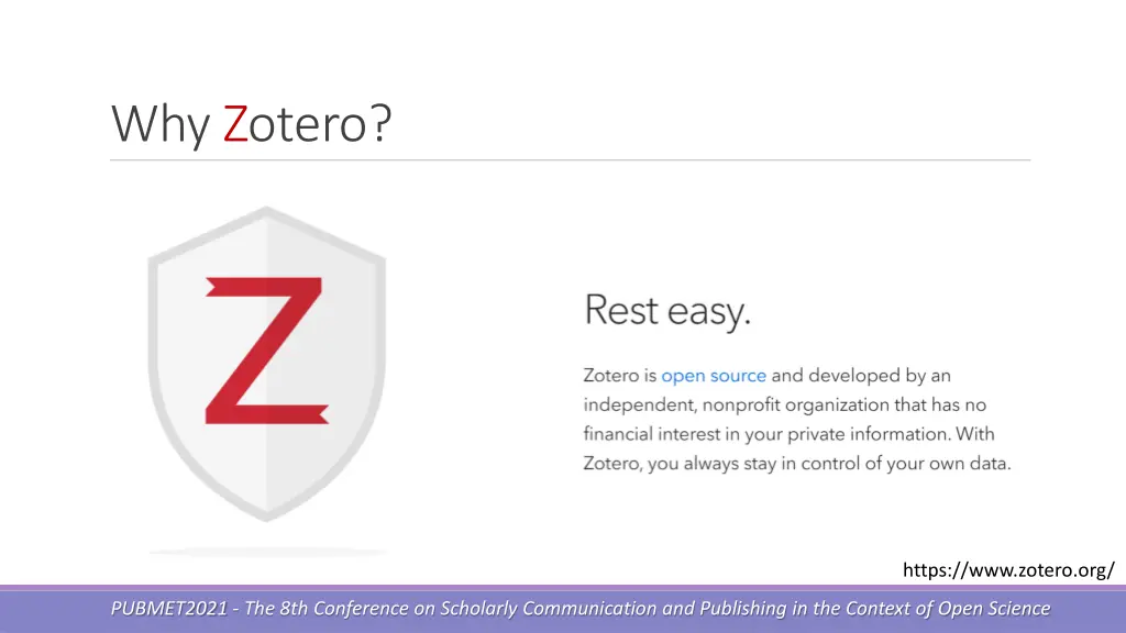 why zotero 5