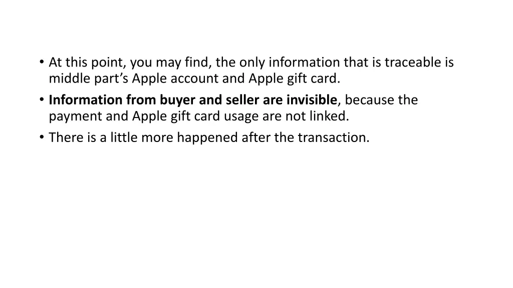 at this point you may find the only information