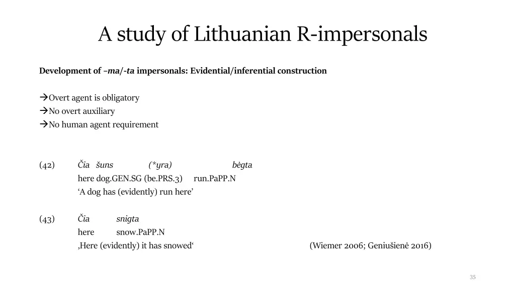 a study of lithuanian r impersonals 3