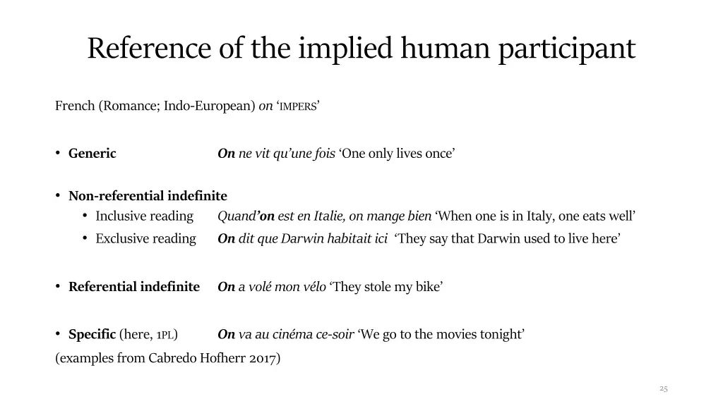 reference of the implied human participant 1