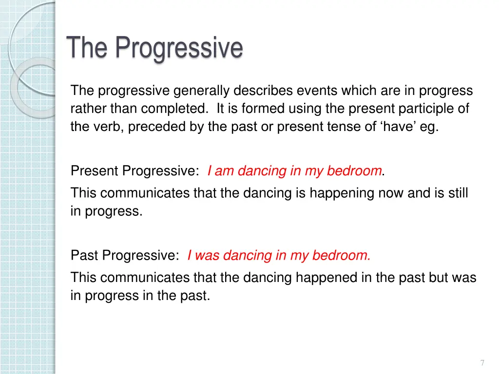 the progressive
